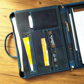 Leather Portfolio Organizer